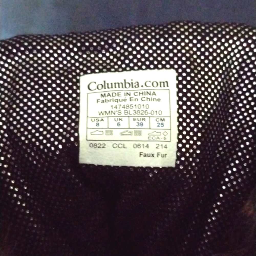 COLUMBIA WATERPROOF BOOTS 8 - Picture 7 of 11